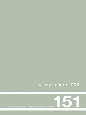 cover image of X-Ray Lasers 1996